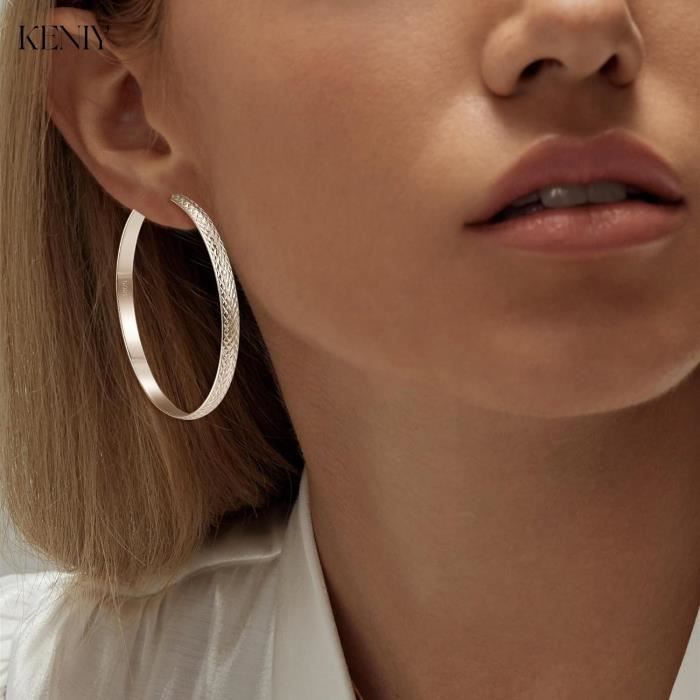 Boucles D'oreilles Femme HIJONES - Argent Sterling 925 Avec Opale Et Zircone Cubique