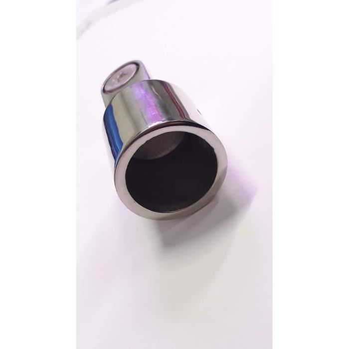 Embout Inox A4 Pour Tube Bimini Bateau – Diamètre 25mm – FP INOX
