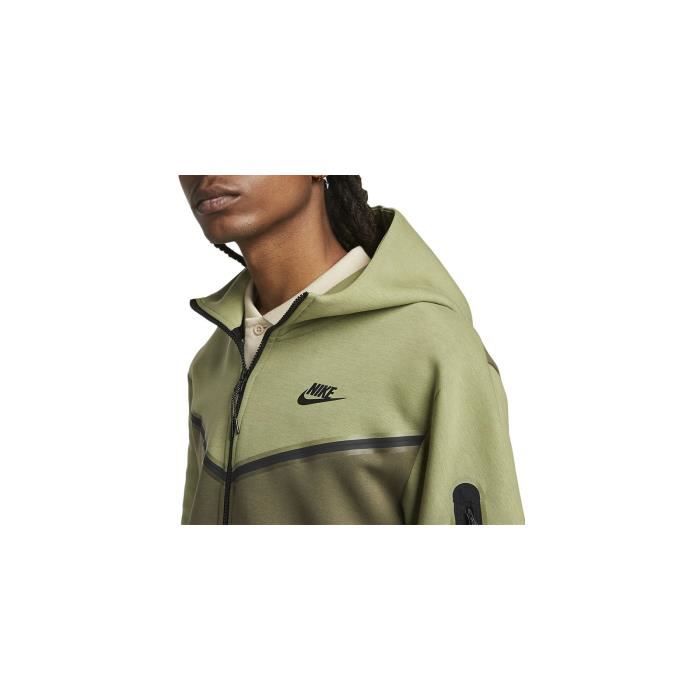 Veste de survêtement homme Nike TECH FLEECE FULL ZIP - Beige