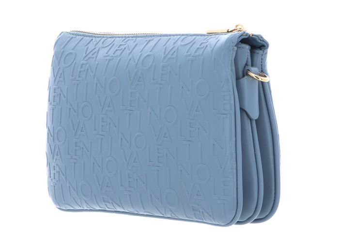 Sac à Dos VALENTINO Relax – Bleu Poudre Clair, En Polyuréthane, Pour Femme, Avec Housse