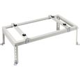 Support pour climatiseur - Maclean - MC-864 - Charge max 100 kg - Largeur réglable 280-870 mm - Acier blanc