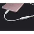 Adaptateur Prise Jack/Lightning pour IPHONE 6/6S Audio 3.5mm Cable Rallonge Ecouteur APPLE-0