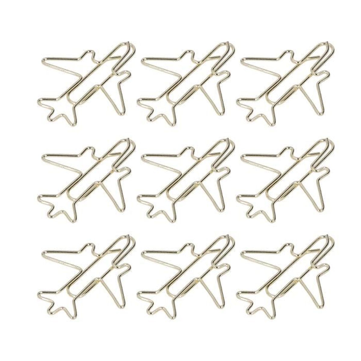 100 Trombones En Forme De Pied – Acier Inoxydable Rose Mignon | Clips Papier Décoratifs Pour Bureau, Scrapbooking & Artisanat