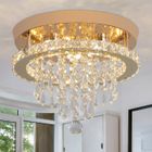 NO BRAND Le lustre de cristal moderne K9 - Le lustre LED 58W réglable avec lustre optique