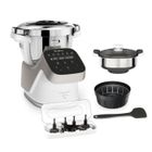 Moulinex Robot cuiseur Companion Pro + Cuiseur vapeur, 15 modes, Balance intégrée, Fabriqué en France, YY5286FG