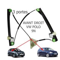 Mécanisme de Lève vitre pour Volkswagen Polo de 2001 à 2009 (3 portes) - AVANT DROIT (côté passager)