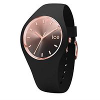 Ice-Watch - ICE sunset Black - Montre noire pour femme avec bracelet en silicone - 015748 (Medium) 015748