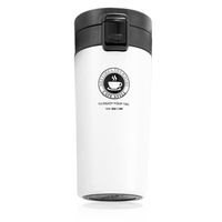 TD® Mug Tasse à café isolée 15cl isotherme voyage voiture originale double paroi portative thé petit déjeuner bouteille d'isolation