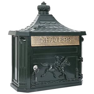 Boîte Aux Lettres Murale Vintage - SODIAL, Modèle Universel L4377