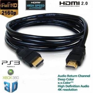 CÂBLE TV - VIDÉO - SON ACS ® Câble HDMI 2.0 3m slim 4K / Ultra HD 2160p