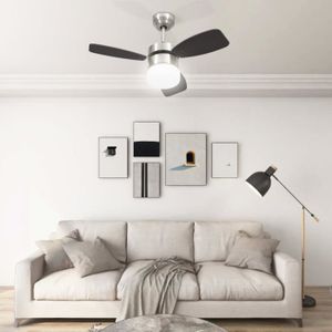 VENTILATEUR DE PLAFOND SWT Ventilateur de plafond lampe et télécommande 7