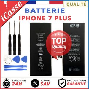 Trop Saint® Batterie iPhone 7 (2200mAh) Capacité 14% supérieure à  l'originale, Kit Avec Outils, Adhésifs & Joint d'étanchéité - Cdiscount  Téléphonie