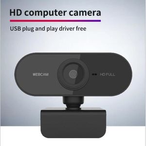 WEBCAM Caméra Web HD 1080P, avec Microphone intégré, USB,