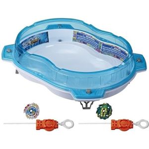 TOUPIE - LANCEUR BEYBLADE - Burst Rise Hypersphere - Set de combat Attaque verticale avec arène Beystadium - toupies et lanceurs