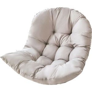 blanc chambre d/'enfant Larew Coussin de chaise suspendue pour chaise de jardin 120 x 86 x 15 cm intérieur et extérieur coussin de dossier coussin de dossier