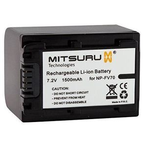 Li-Ion batterie compatible pour Sony DCR-TRV240E 1700mAh argent 7,2V 12Wh 