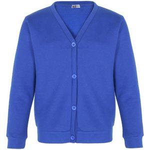 SWEATSHIRT Sweatshirt A2Z 4 Kids Filles Scouts Club Uniforme Scolaire Molleton Brossé V Cou Cardigan Cardi Shirt Âge 3-14 Ans