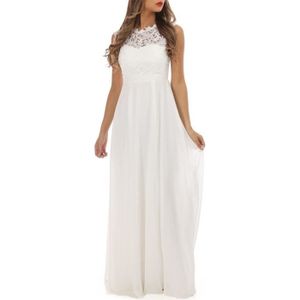 robe blanche en dentelle pas cher