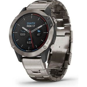 Montre connectée sport GARMIN Quatix 6 Titanium Montre GPS marine