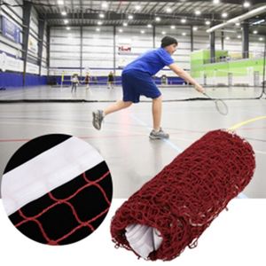 FILET DE BADMINTON Filet de badminton portable et durable en 2 couleurs pour l'entraînement sportif en extérieur (rouge) - Qqmora - 2.5*2.5cm