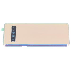 Coque Batterie Arrière Pour Samsung Galaxy S10 5G - Remplacement Doré, Noir Ou Multicolore - Léger Et Fin - 2