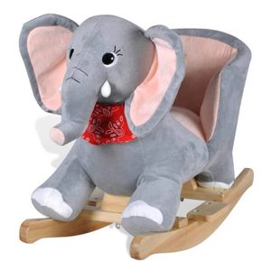 JOUET À BASCULE vidaXL Éléphant à bascule pour bébés 80072