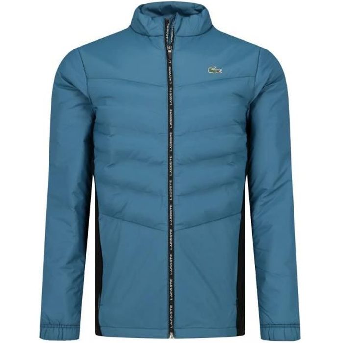 Doudoune zippée à capuche sales lacoste sport pliable et déperlante