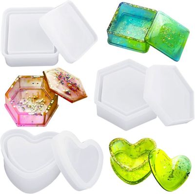 Biluer 3PCS Moulle Silicone Resine Moule Resine Moulle Resine Epoxy Moulle Bijoux,Convient à La Confection De sous-Verres De Porte-Bijoux De Bougeoirs De Porte-Pots De Fleurs De Porte-Tasses Biluer 3PCS Moulle Silicone Resine Moule Resine Moulle Resine Epoxy Moulle Bijoux,Convient à La Confection De sous-Verres De Porte-Bijoux De Bougeoirs De Porte-Pots De Fleurs De Porte-Tasses