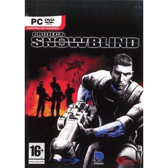 Jeu Project Snowblind pour Sony Playstation 2 PS2 PAL Complet CIB