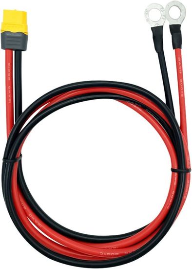 Câble D'alimentation 12V Pour Réfrigérateur De Voiture - 1,5m, Fil 14AWG, Bornes 8mm, Fusibles Inclus