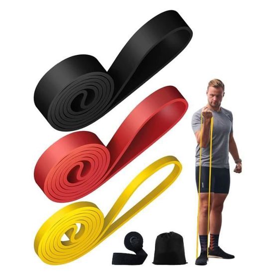 Bande Elastique Musculation 34PCS lastique Musculation Traction Elastique Sport 34 Niveaux de Rsistance dan ELASTIQUE DE RESISTANCE - Sport