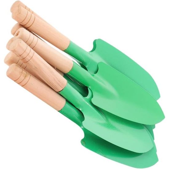 Small Foot Pelle à Main Compacte Bois Et Métal - Set Jardinage Enfant Dès 3 Ans - 12387