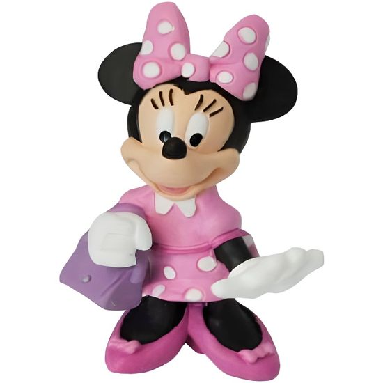 Figurine Minnie 7 cm - La Maison de Mickey - BULLYLAND - Enfant - Licence Disney