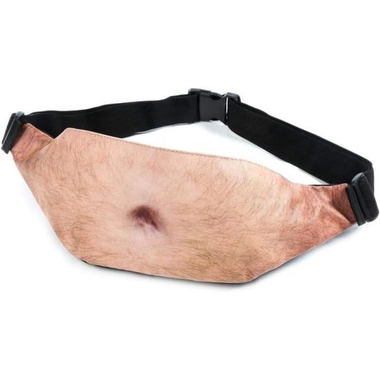 JUJNE Sac De Père Ventre De Bière 3D Pour , 3D Banane Ventre De Bière, Sac Banane Pour 3D, Cadeau Amusant, Sac étanche, Comme Sur La Photo