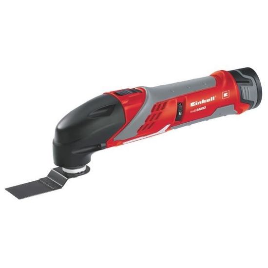 Multifunzione Einhell RT-MG 10.8 Li - A Batteria, 10.8V - Con 2 Batterie Da 1.300mAh - Rosso