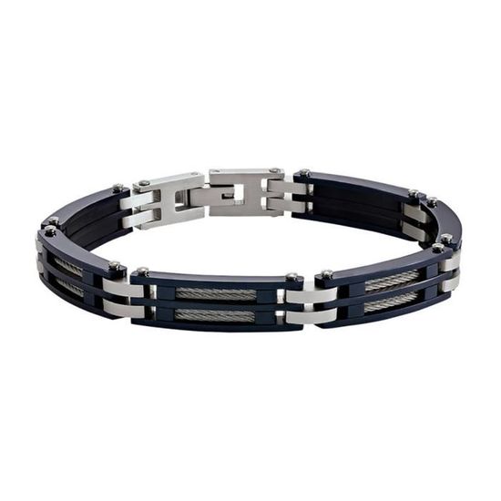 Bracelet Nautique Blanc Multi - Queue De Baleine Bleu - 21 Cm - Neuf Avec étiquettes - CLJ