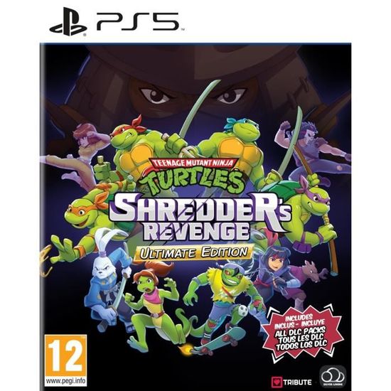 Jeu Vid o Silverline TMNT Shredders Revenge Ultimate Edition jeu-vid-o-silverline-tmnt-shredders-revenge-ultimate-edition