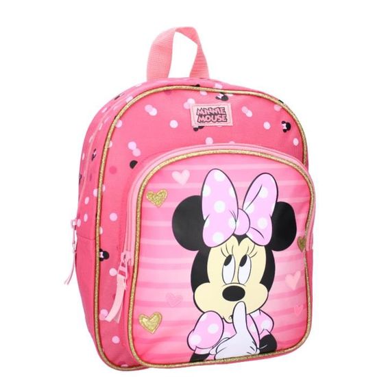 Mybagstory - Zaino Per Bambina Minnie Mouse - Rosa - Bambino - Scuola