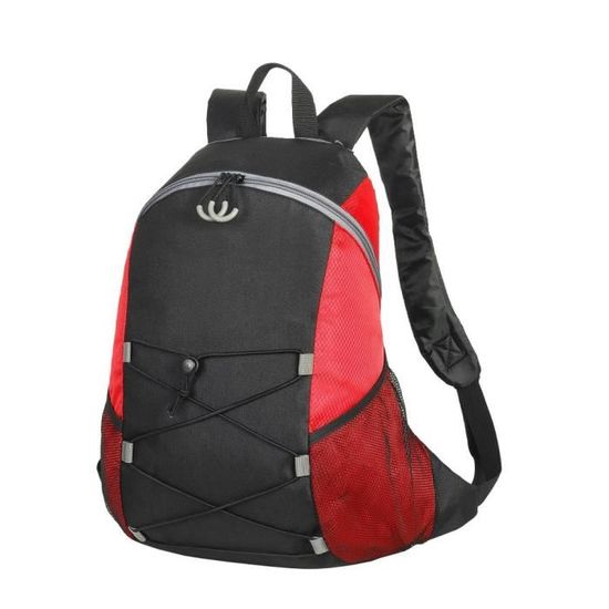 SAC À DOS BASIQUE 2CPTS BACK TO SCHOOL NOIR 42CM - Sac à Dos Loisir