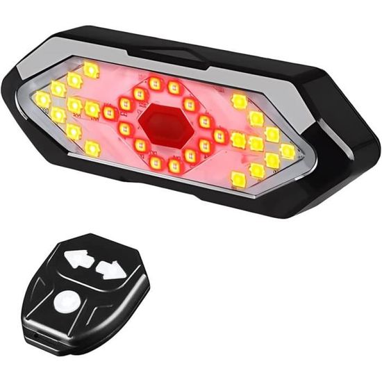 Clignotants Pour Vélos | Télécommande D'Éclairage De Vélo Rechargeable