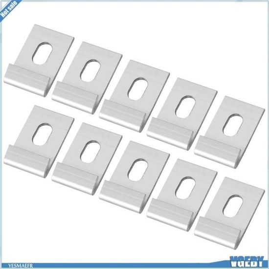 Kit De Fixation Murale Pour Tige 10 Mm - Accessoires De Fixation Pour L'affichage Et La