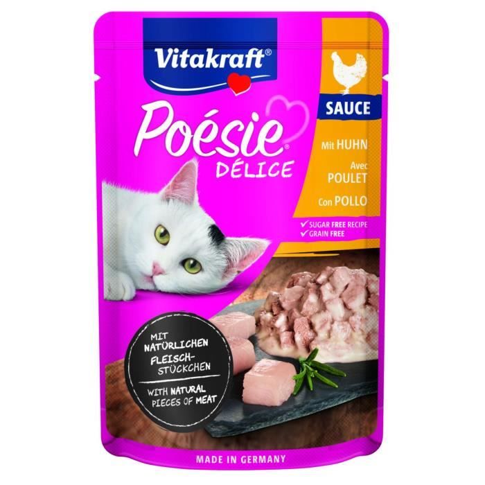 Vitakraft Poesie Delice Filet De Poulet Chat Adulte 85 G Cdiscount Animalerie Vitakraft Poesie Delice Filet De Poulet Chat Adulte 85 G Cdiscount Animalerie
