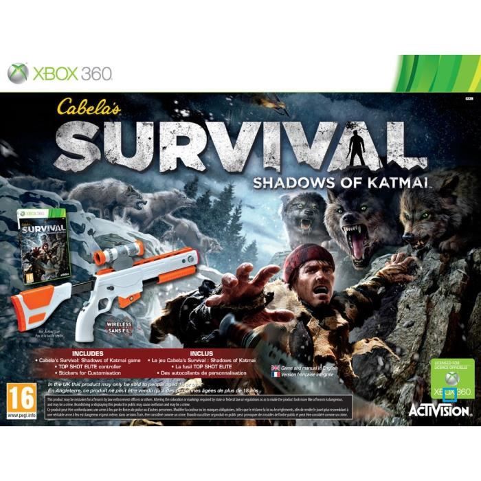 Cabela' Survival Shadows Of Katmai Xbox 360 - vue 5