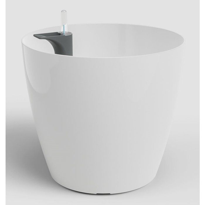 Pot de fleurs - ARTEVASI - San Remo SWS 42 BR - Intérieur/extérieur - Plastique - Ø427 x H395 cm - 423 L - Blanc