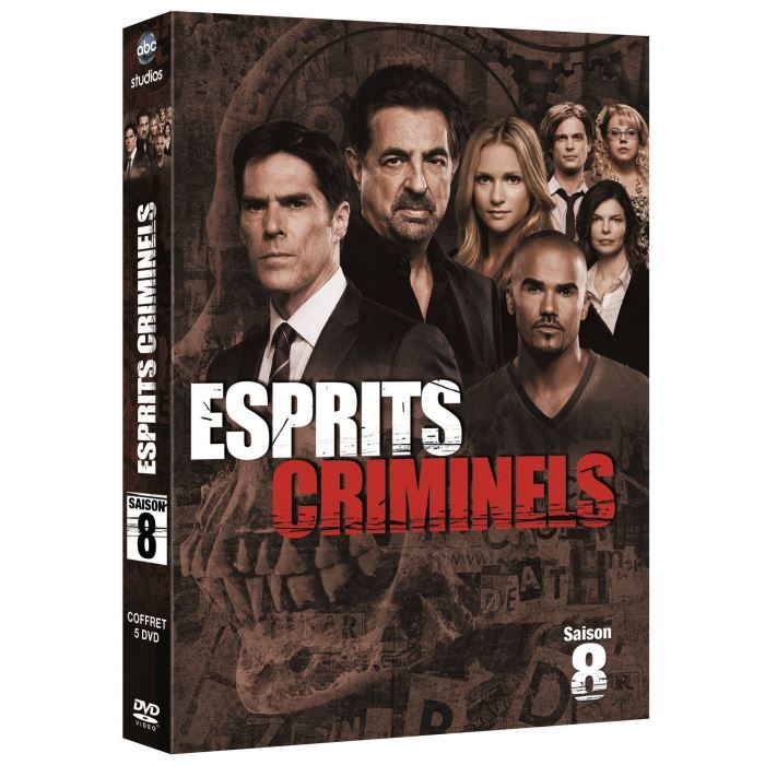 DISNEY CLASSIQUES - DVD Esprits criminels, saison 8