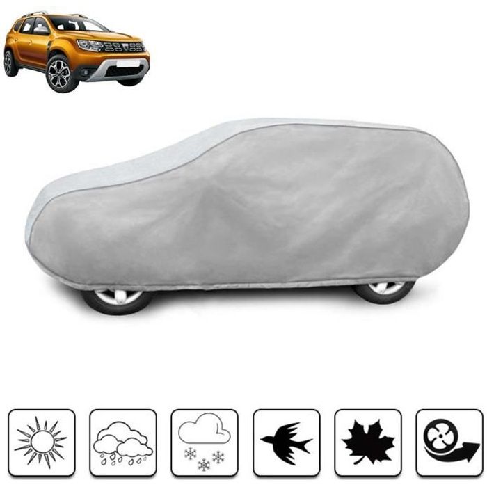 Housse de protection carrosserie auto extérieur Dacia Duster 2 - Bâche voiture pour Dacia Duster 2
