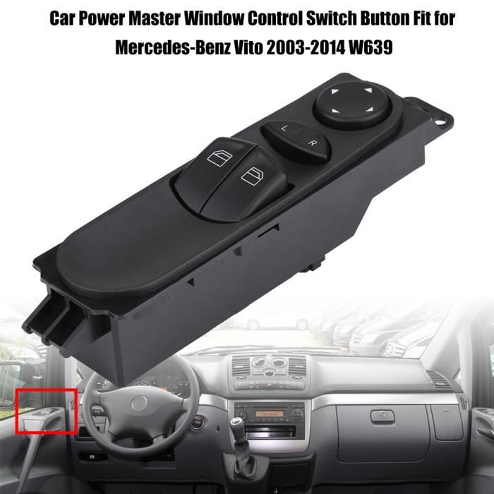 Interrupteur de commande de lève-vitre de voiture Pour Mercedes-Benz Vito 2003-2014 W639 HB058