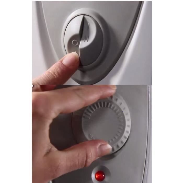 EWT Chauffage écologique à convection 2500 W blanc