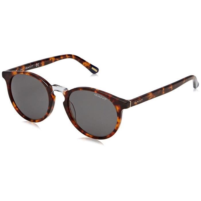 Gant GA7110 Montures de lunettes, Marron (Havana/Other/Green), 52 Homme - GA7110 56N