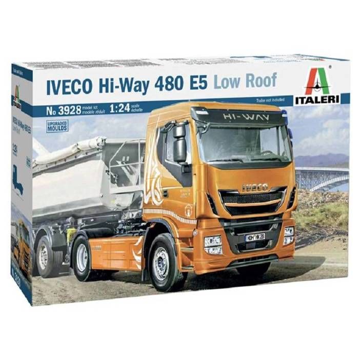 YQ071 HELLER 1/32 maquette cliclac camion 2004 Van Trafic Renault Africa Safari
